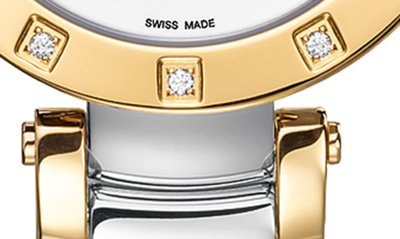 Balmain Watches Bijou Diamond Two-tone Bracelet Watch, 33mm In Two Tone