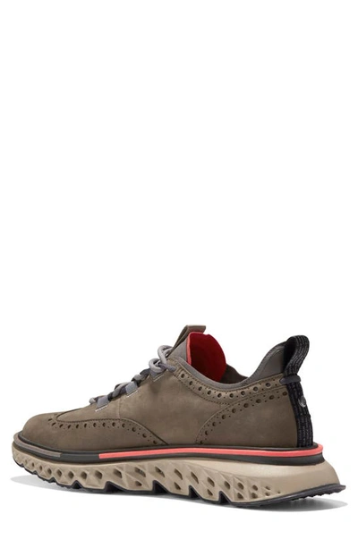 Cole Haan Men's 5.zerogrand Wing Oxford Shoes In Stone Grey