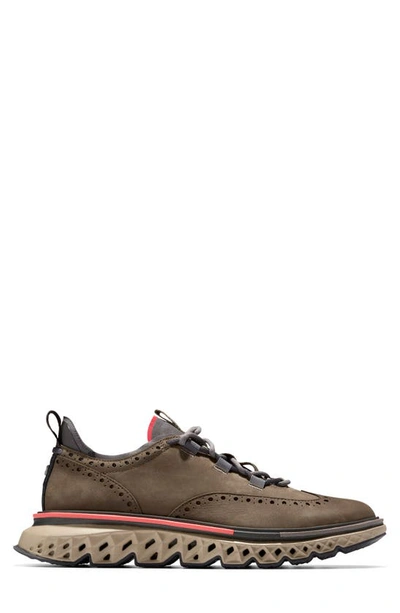 Cole Haan Men's 5.zerogrand Wing Oxford Shoes In Stone Grey
