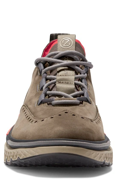 Cole Haan Men's 5.zerogrand Wing Oxford Shoes In Stone Grey