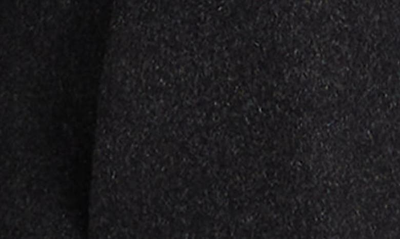 Shop Lauren Ralph Lauren Belted Wool Blend Coat In Charcoal