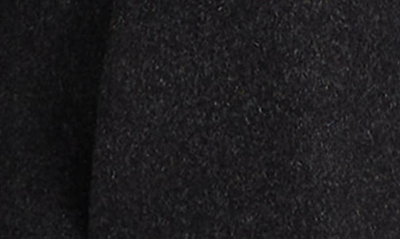 Ralph Lauren Belted Wool Blend Coat In Charcoal