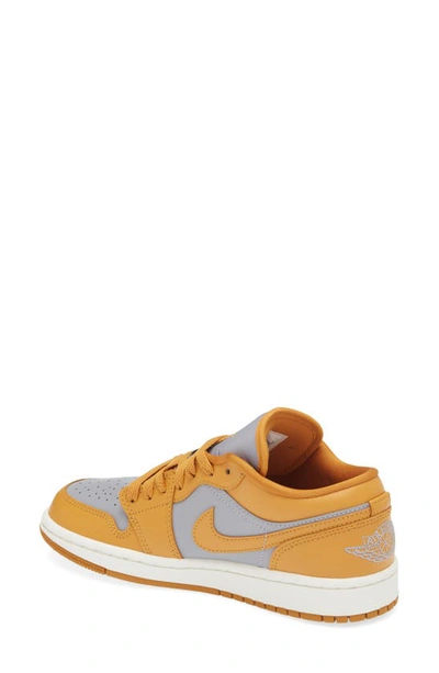 Shop Jordan Air  1 Low Sneaker In Cement Grey/ Chutney/ Sail