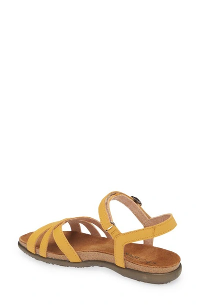 Naot Patricia Sandal In Marigold Leather