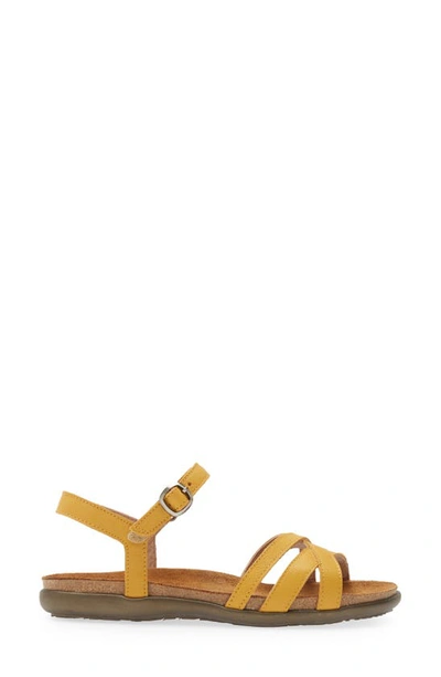 Naot Patricia Sandal In Marigold Leather