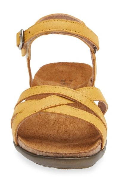 Naot Patricia Sandal In Marigold Leather