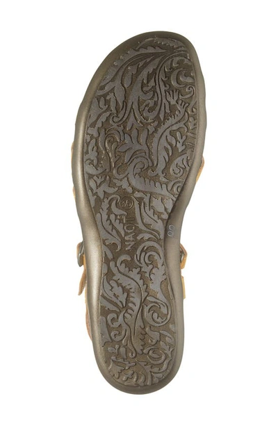 Naot Patricia Sandal In Marigold Leather