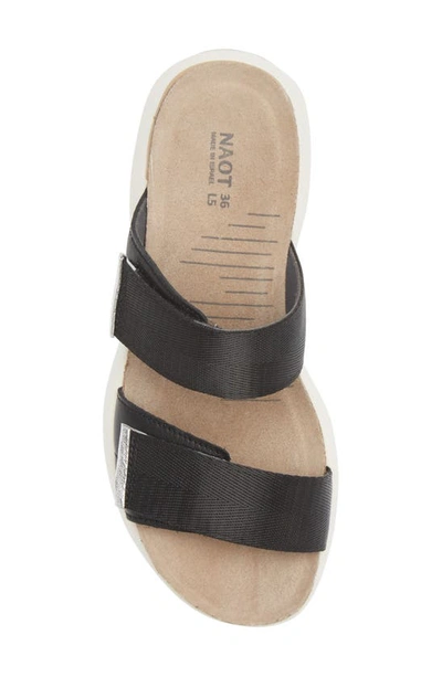 Shop Naot Calliope Slide Sandal In Black