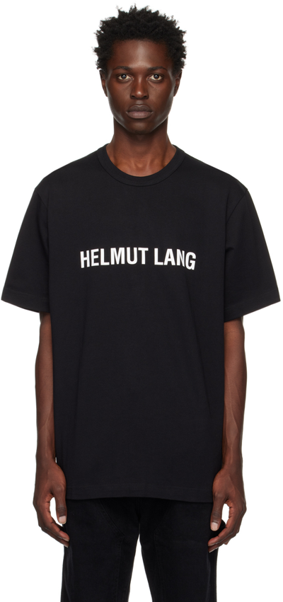 Shop Helmut Lang Black Core T-shirt In Black - 001