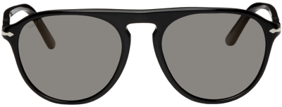 Shop Persol Black Po3302s Sunglasses In 95/m3 Black