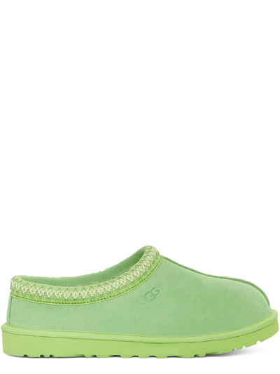Shop Ugg Tasman Green Slippers