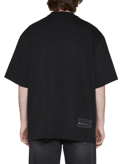 Shop We11 Done T-shirt In Black