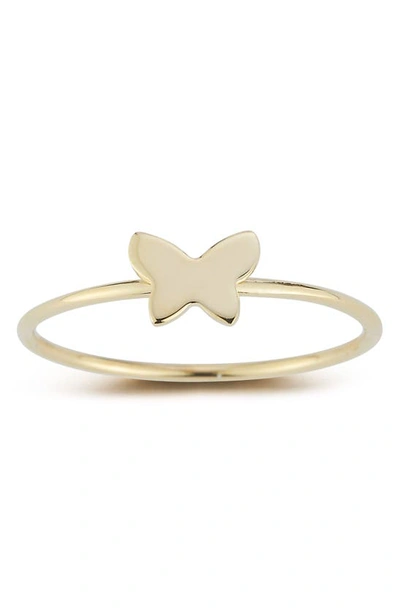 Shop Ember Fine Jewelry 14k Yellow Gold Butterfly Ring