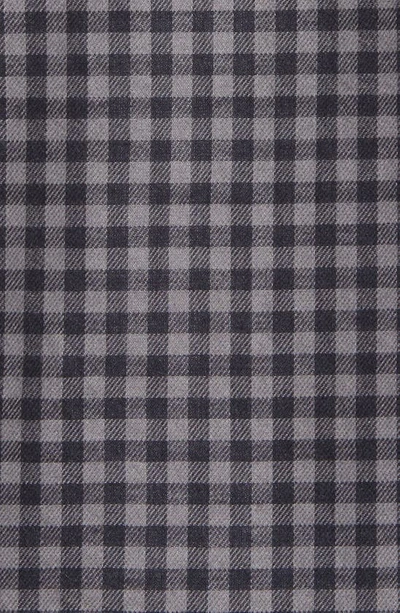 Travismathew Touch And Go Regular Fit Plaid Cotton Button-up Shirt In Black