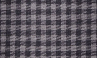 Travismathew Touch And Go Regular Fit Plaid Cotton Button-up Shirt In Black