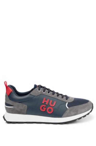 Shop Hugo Boss Sock Trainers With Repreve® Uppers In Green