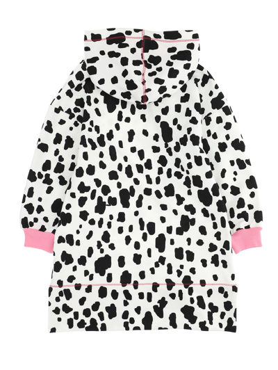 Shop Chiara Ferragni Cf Dalmatian Jersey Dress In Cream + Black