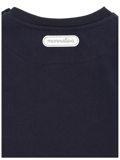 Shop Monnalisa Aristocats Cotton Sweatshirt In Dark Blue