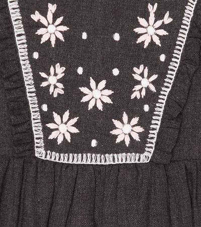 Shop Tartine Et Chocolat Cotton-blend Dress In Lilas