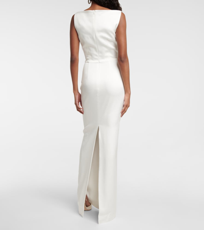 Shop Alex Perry Clove Bustier Gown In White