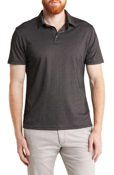 Shop Robert Barakett Armstrong Short Sleeve Polo In Black