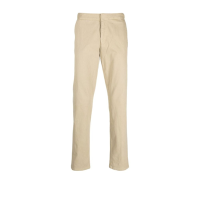 Shop Orlebar Brown Neutral Fallon Straight-leg Trousers - Men's - Cotton/spandex/elastane In Neutrals