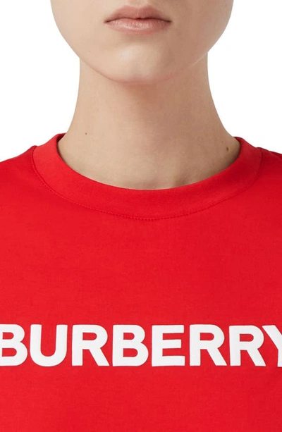 新品 BURBERRY 8065023 A1460 コットン Tシャツ S-