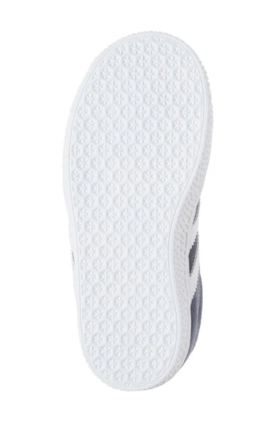 Shop Adidas Originals Gazelle Sneaker In Navy/ White