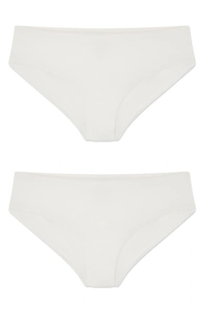 Shop Kent 2-pack Compostable Organic Cotton Hipster Briefs In White
