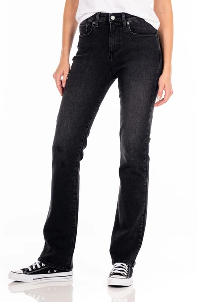 Shop Modern American Brookhaven High Waist Stretch Bootcut Jeans In Vint Black