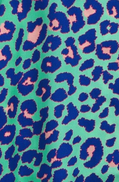 Boardies Kids' Leopard Print Button-up Shirt In Multi