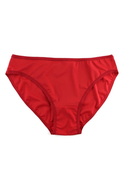 Shop Hanky Panky Breathesoft Bikini In Cherryade Red
