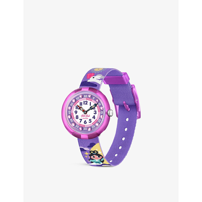 Shop Flik Flak Girls Purple Kids Fbnp202 Chang'e And The Jade Rabbit Bio-sourced Plastic And Recycled-pet