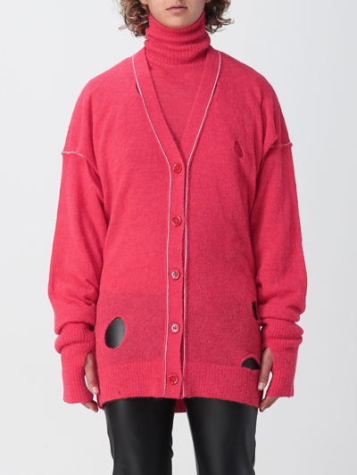 Shop Mm6 Maison Margiela Sweater  Woman Color Red