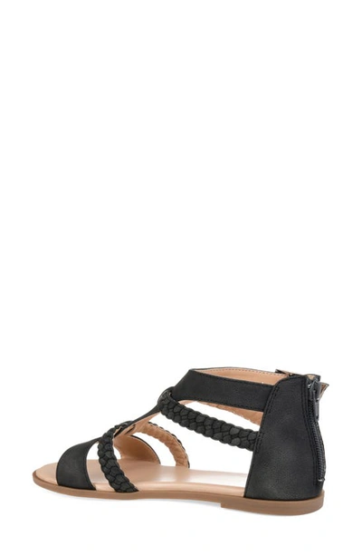 Shop Journee Collection Florence Sandal In Black