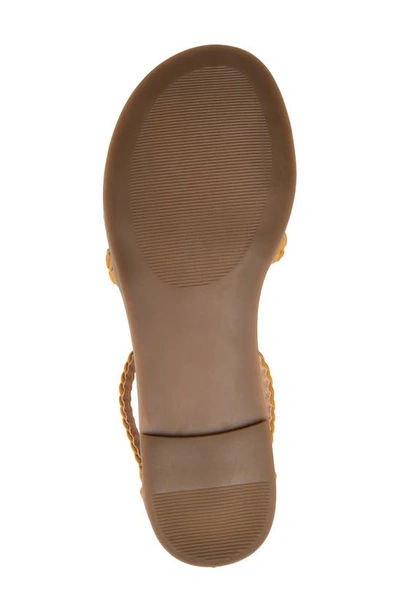 Journee Florence Sandal In Mustard