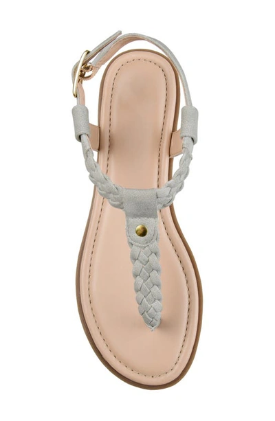 Shop Journee Collection Genevive Sandal In Grey