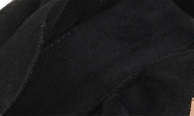 Journee Sabica Ruffle Slide Sandal In Black