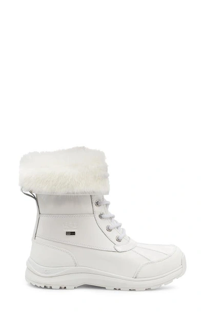 Shop Ugg Adirondack Iii Patent Waterproof Boot In White