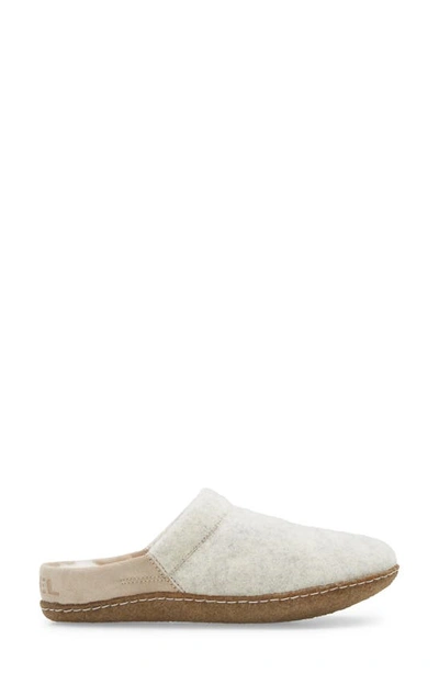 Sorel Nakiska Scuff Slippers In Ancient Fossil Gum