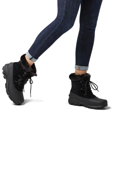 Sorel Snow Angel Boots In Black