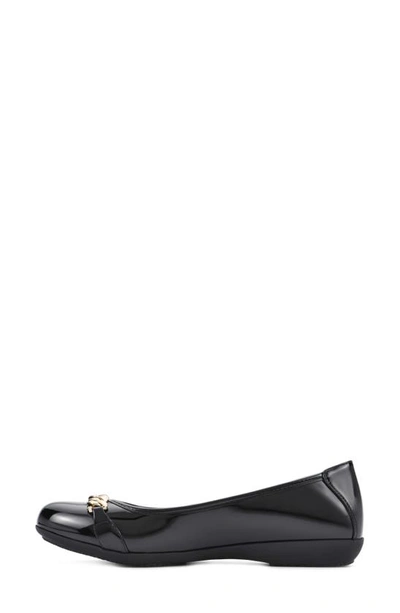 Shop Cliffs By White Mountain White Mountain Charmed Flat In Black Patent