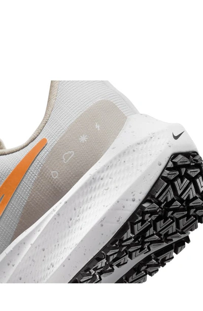 Shop Nike Air Zoom Pegasus 39 Running Shoe In Photon Dust/ Iron/ White