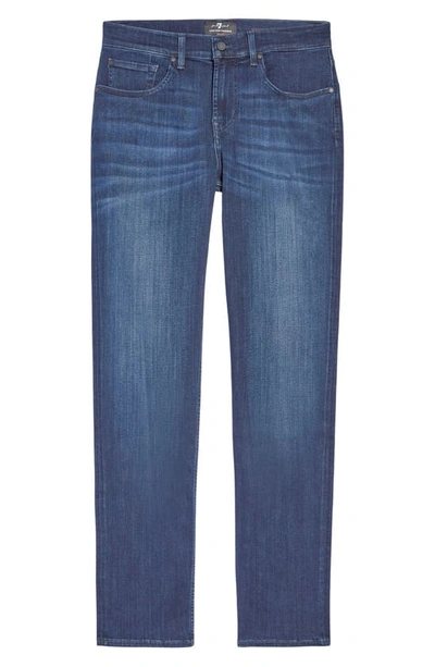7 For All Mankind Austyn Relaxed Straight Jeans In Deep Blue