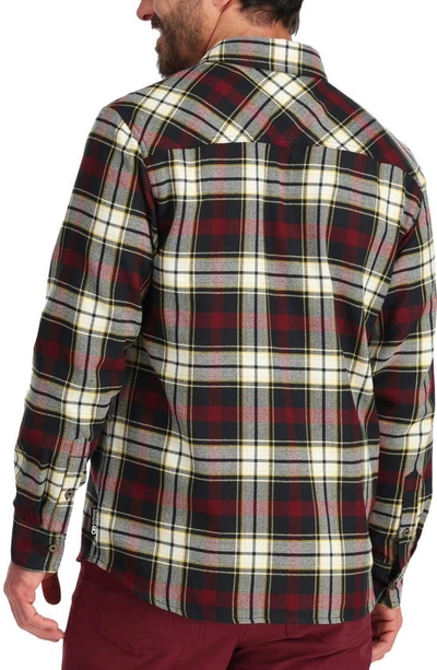 Shop Outdoor Research Feedback Flannel Button-up Shirt In Kalamata Plaid