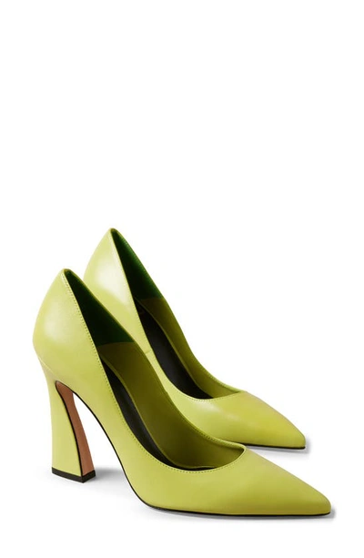 Shop Ted Baker Teyma Pointed Toe Court Pump In Pale Green