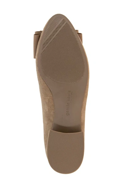 Shop Gentle Souls By Kenneth Cole Atlas Flat In Mushroom