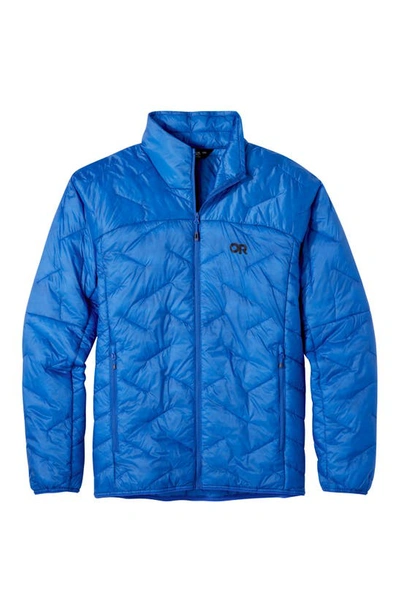 Shop Outdoor Research Superstrand Lt Jacket In Classic Blue