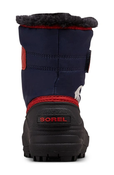 Shop Sorel Snow Commander Insulated Waterproof Boot In Nocturnal