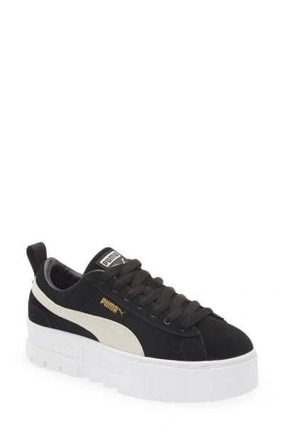 Puma Gum Platform Sneaker In Black/ White | ModeSens